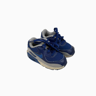 Sneakers bleu océan à lacet 6US