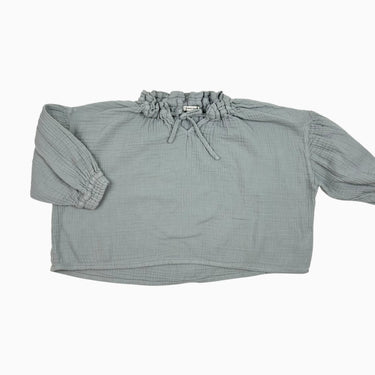 Blouse grise en mousseline 4Y