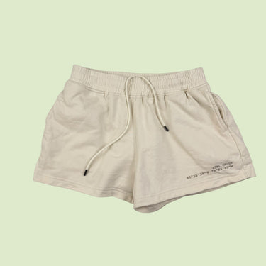 Short vanille en coton pour femmes M