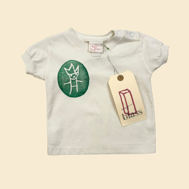 T-shirt blanc prince vert 1Y