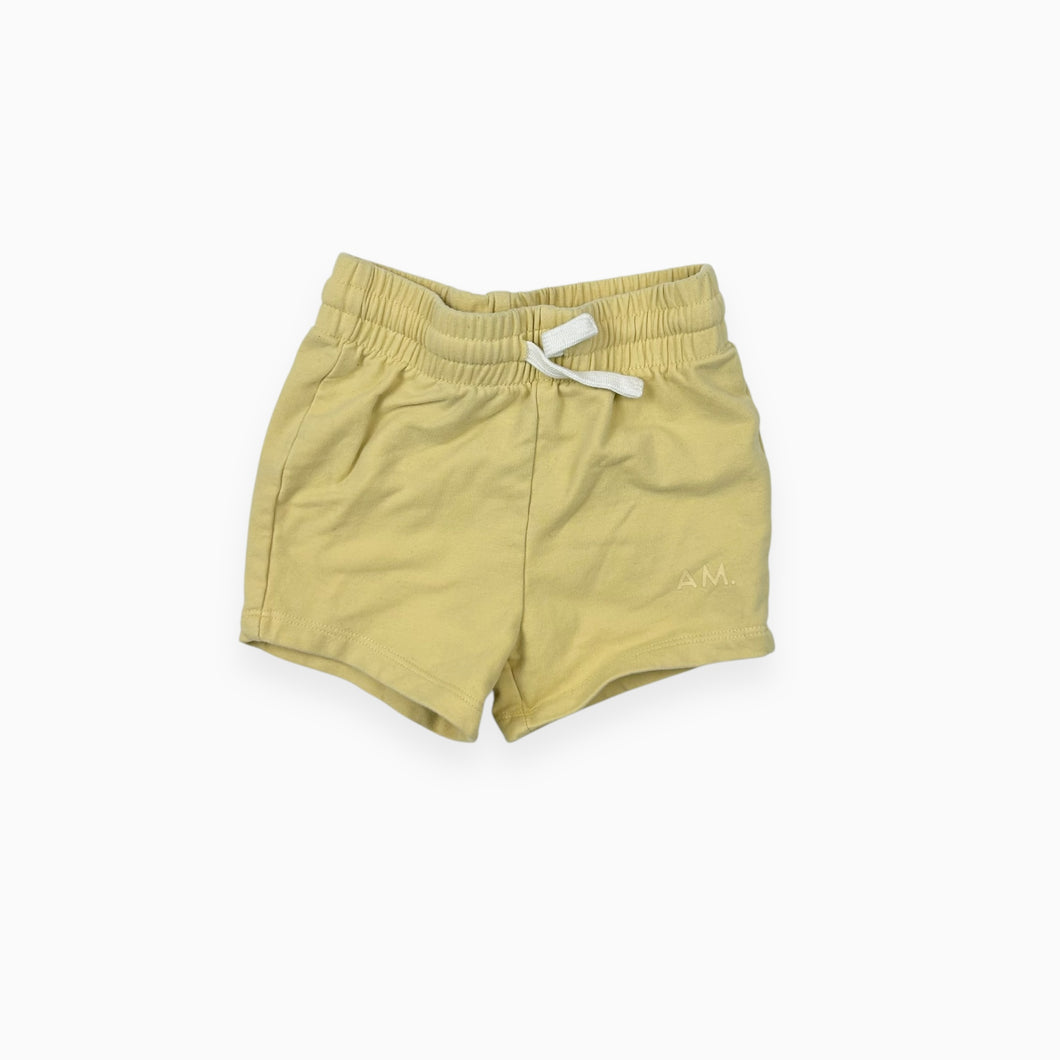 Short miel en coton bio extensible 18M