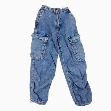 Pantalon 'cargo' en coton chambray 8Y