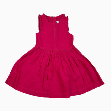 Robe fushia en lin 4Y