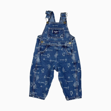 Salopette en denim à motifs 'voilier' faite au Canada 18M