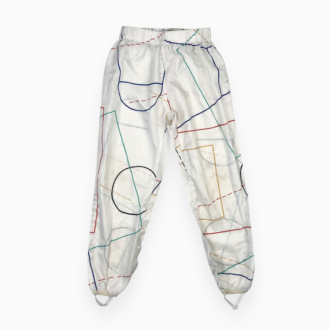 Pantalon mi-saision en nylon à motif découpe 6-7Y