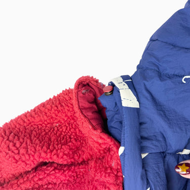 Combi à capuchon marine 'parapluie' 12-18M