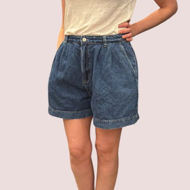 Short style bermudas en denim souple pour femmes 30EU