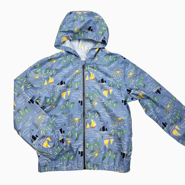 Manteau style coupe-vent voiliers 10Y