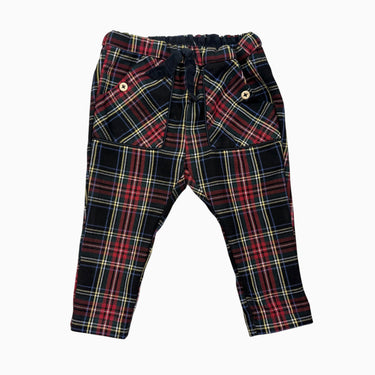Pantalon carreauté 9-12M