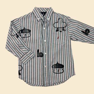 Chemise rayé nautica chapeaux 4Y