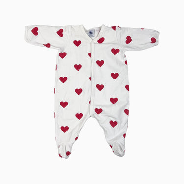 Pyjama blanc 'coeurs' 3M