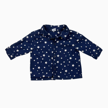 Chemise marine étoiles 12M