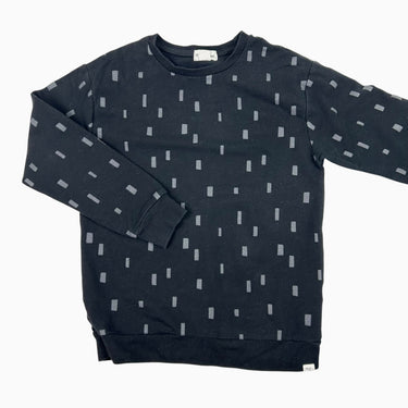 Chandail noir 'rectangles' 7Y