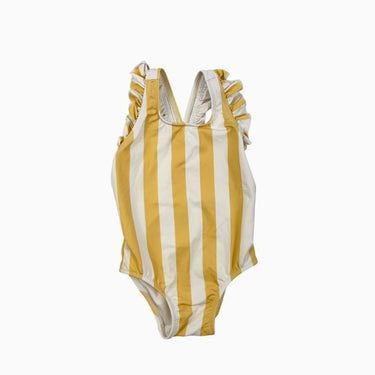 Maillot à rayures jaunes 3-6M