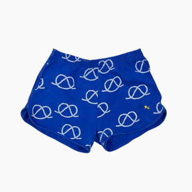 Short bleu océan 'pretzel' 10-11Y