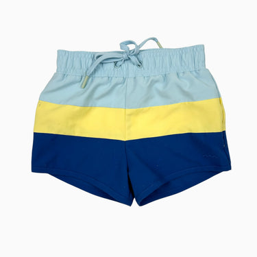Short maillot avec filet tricolore 3-4Y
