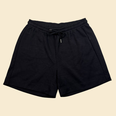 Short noir en modal et poly pour femmes S