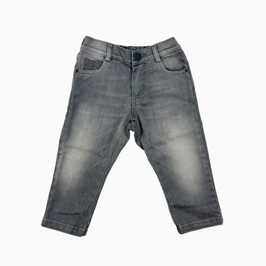 Jeans en denim gris 18M