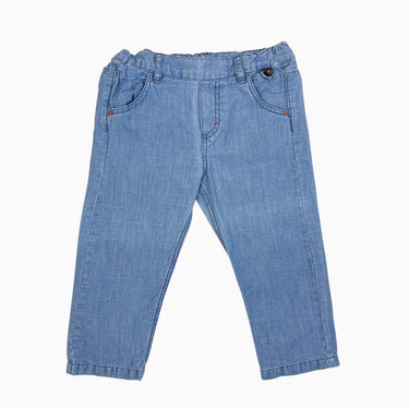 Pantalon en coton chambray 18M
