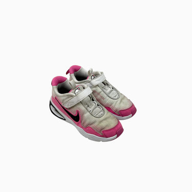 Sneakers 'Air Max' roses et blanches à velcro JR2US