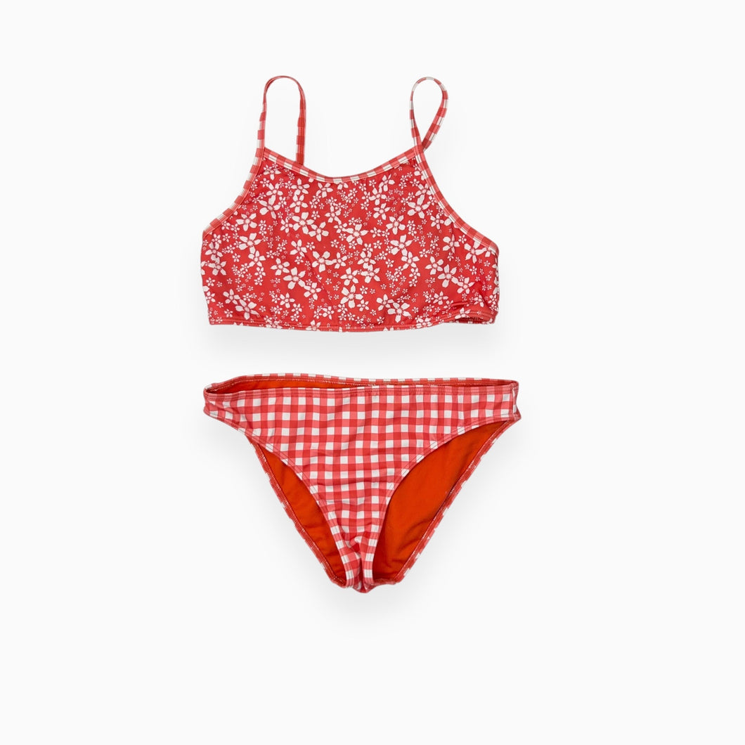 Bikini rouge vichy 12-14Y