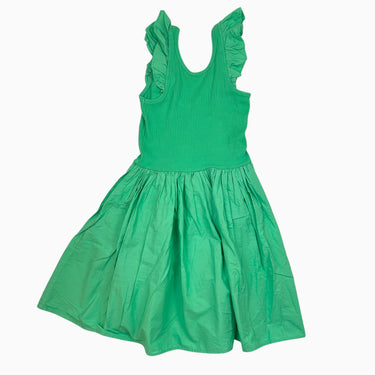 Robe verte 7-8Y