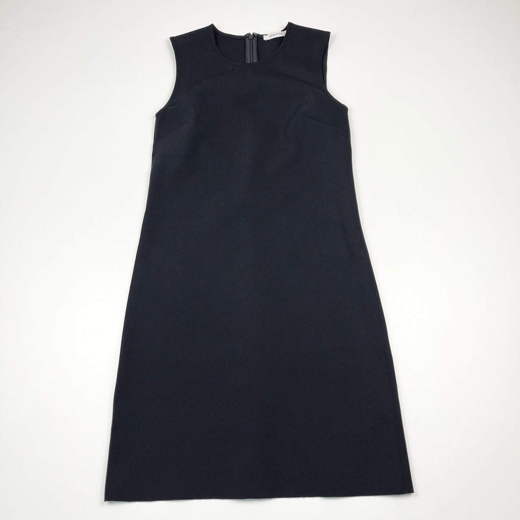 Robe noire en polyamide extensible pour femmes 00