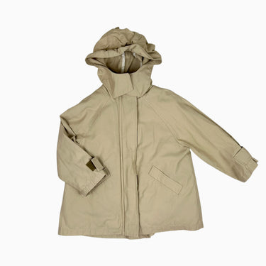Manteau beige à capuchon 3-4Y