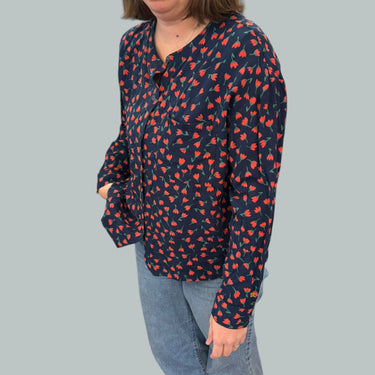 Blouse Tulipes pour femme L