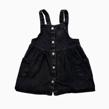 Robe jumper en denim noir 18-24M