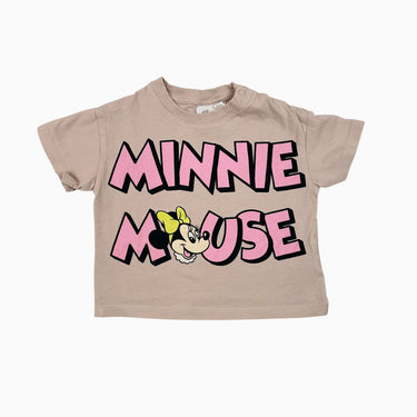 T-shirt rose 'Minnie Mouse' 6-9M