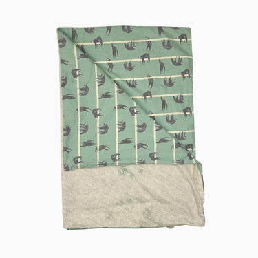 Tapis-couverture multiusage avec couette en duvet fait au Canada