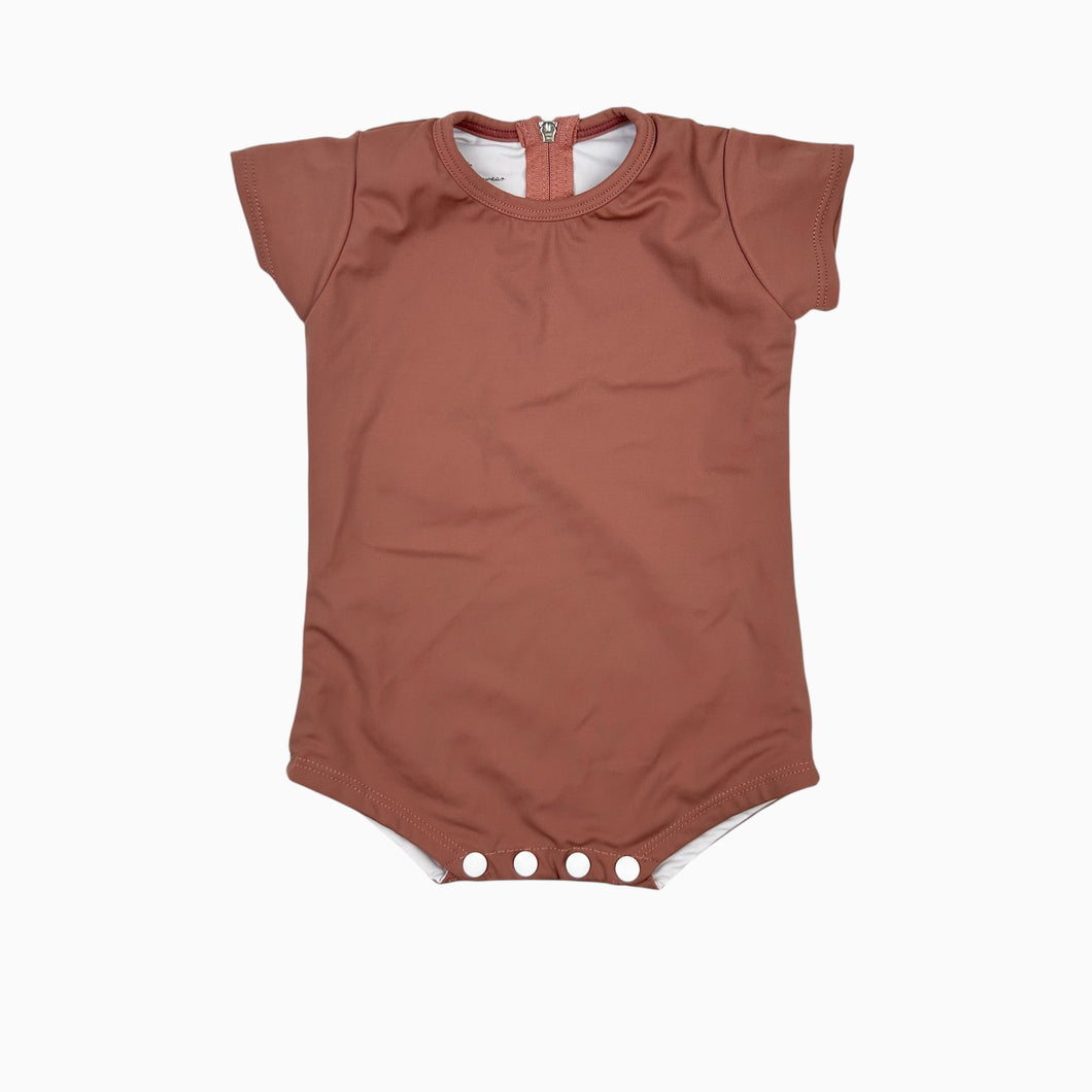 Onesie Swimsuit | Marsala 00 (6-12M)