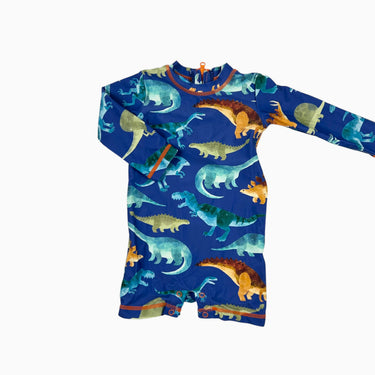 Maillot marine 'dinosaures' 3-6M