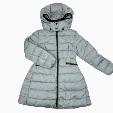 Manteau bleu-gris doublé en duvet 5Y