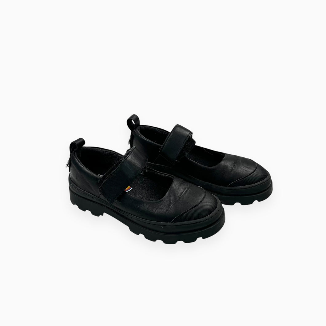 Souliers noirs style mary-jane à velcro 34 EUR