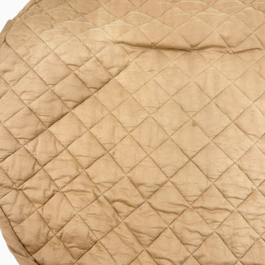Tapis de sol circulaire latté matelassé