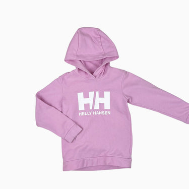 Pull à capuchon rose 'HH' 6Y