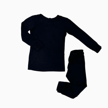 Pyjama noir en modal et spandex 2-3Y