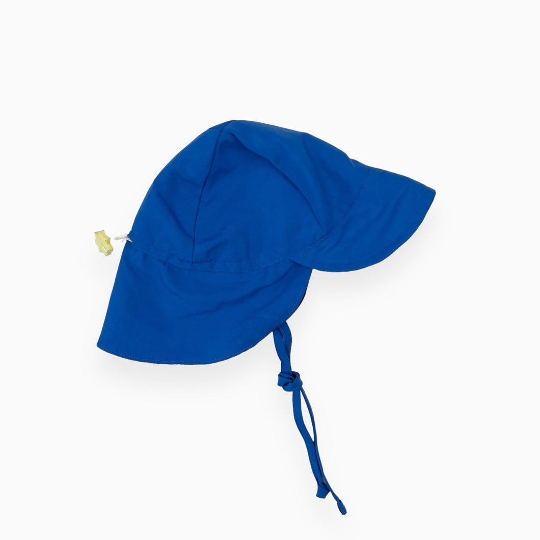 Chapeau de baignade bleu royal en poly 0-6M