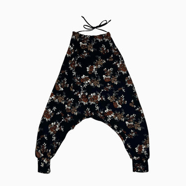 Combi noire fleurie à licou 3Y