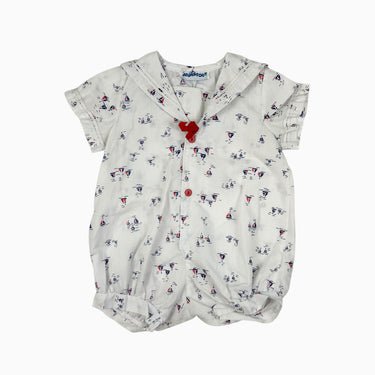 Combi matelot fin coton 18M