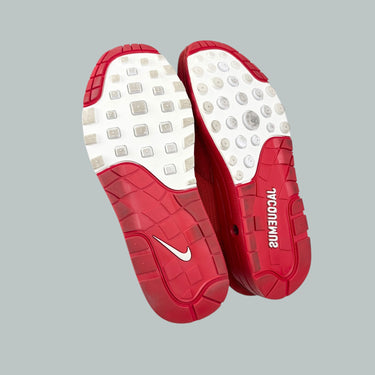 Sneakers rouges mystiques 'Air Max 1 '86 Big Bubble' pour femmes 9US