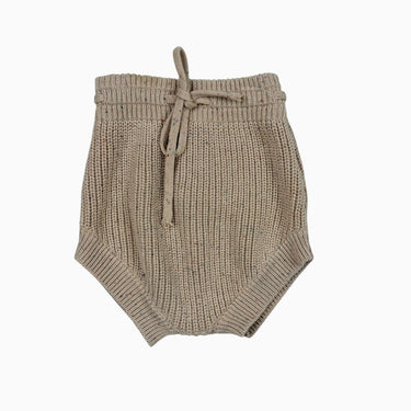 Short bloomer vanille confettis en tricot de coton 3Y