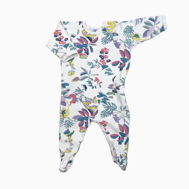 Pyjama blanc 'jungle' 6M