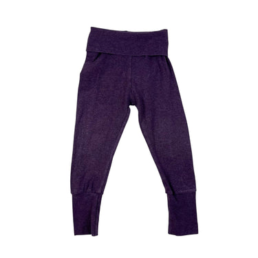 Pantalon prune en coton bio et spandex 18M