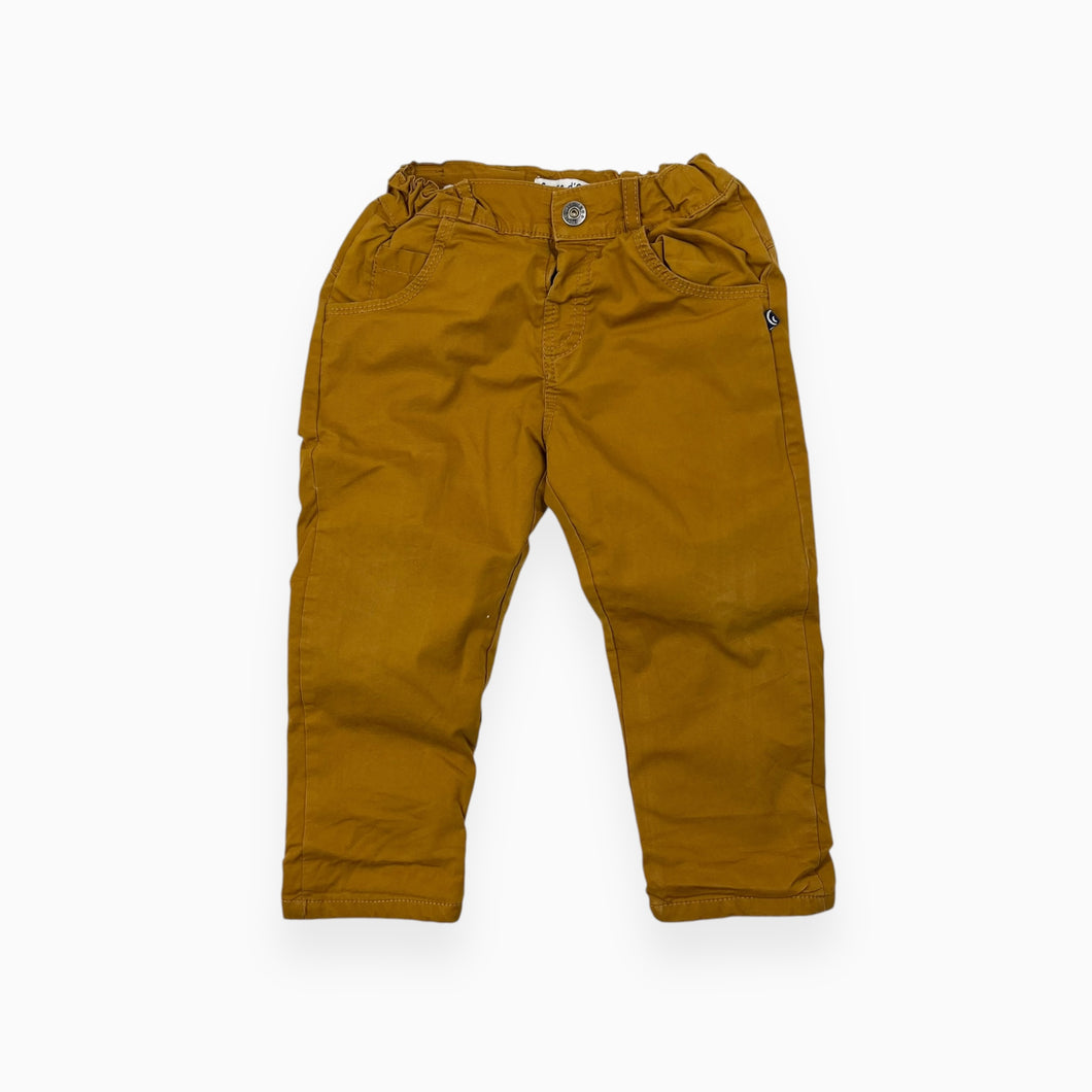 Pantalon butterscotch en coton 18M