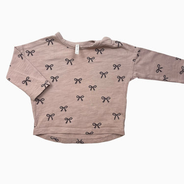 Chandail latté 'noeuds' 3-6M