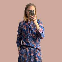 Charger l&#39;image dans la galerie, Blouse en coton fleuri pour femmes 2US
