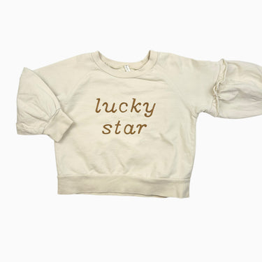 Pull vanille 'Lucky Star' 4-5Y